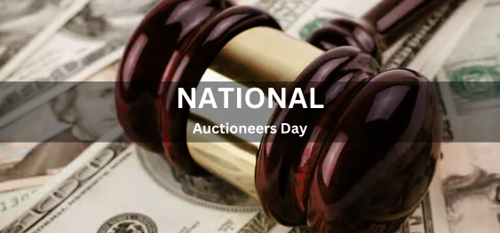 National Auctioneers Day [राष्ट्रीय नीलामीकर्ता दिवस]